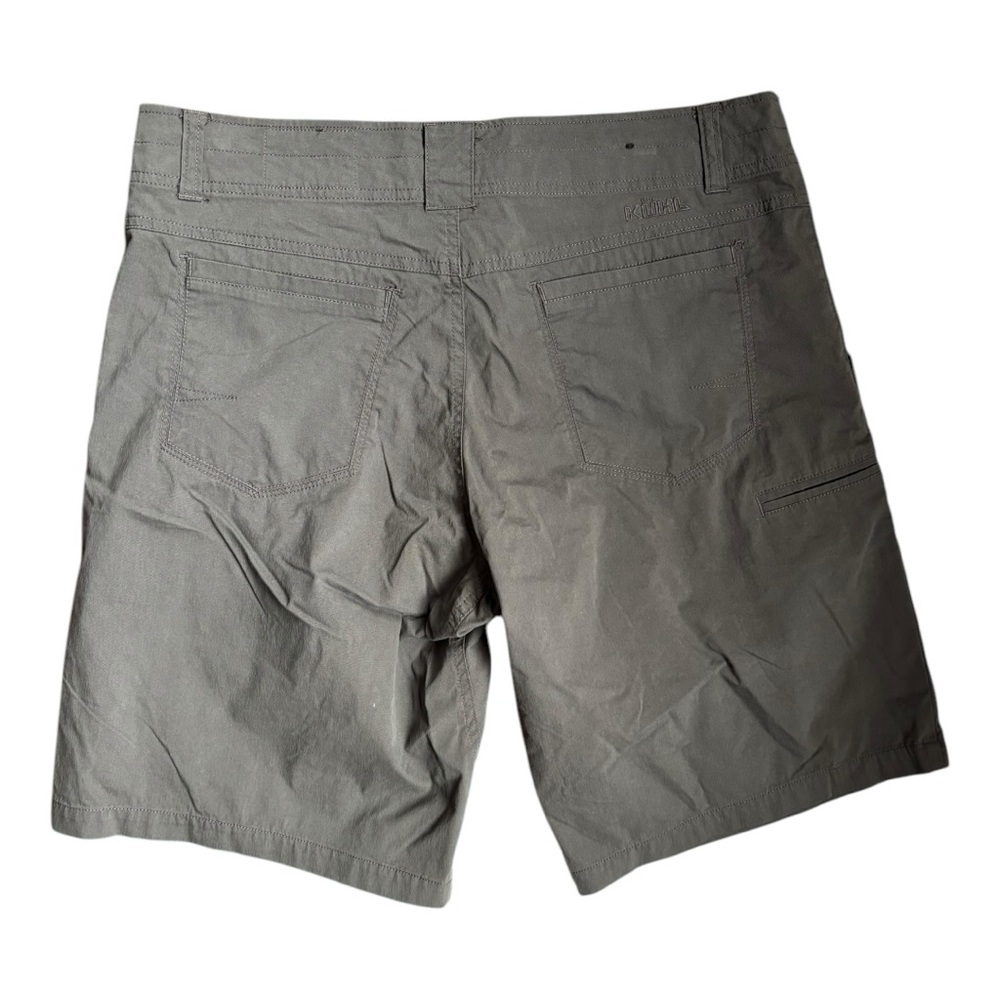 Kuhl Outdoor Men’s Shorts Size 36 Snap Closure Grey - Picture 2 of 10